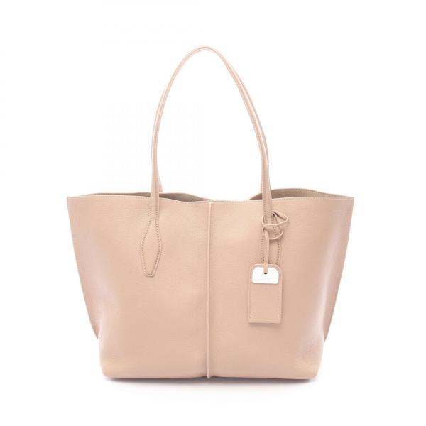 極美品 トッズ JOY ジョイ レザー 2WAY ショルダーバッグ 斜め掛け ハンド トート A4 ピンク レディース EBE DV41-7 TOD'S - 極美品 トッズ JOY ジョイ レザー 2WAY ショルダーバッグ 斜め