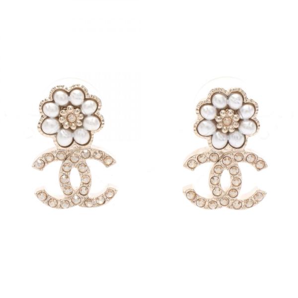 CHANEL（シャネル） ココマーク フラワー ピアス ジュエリー GP