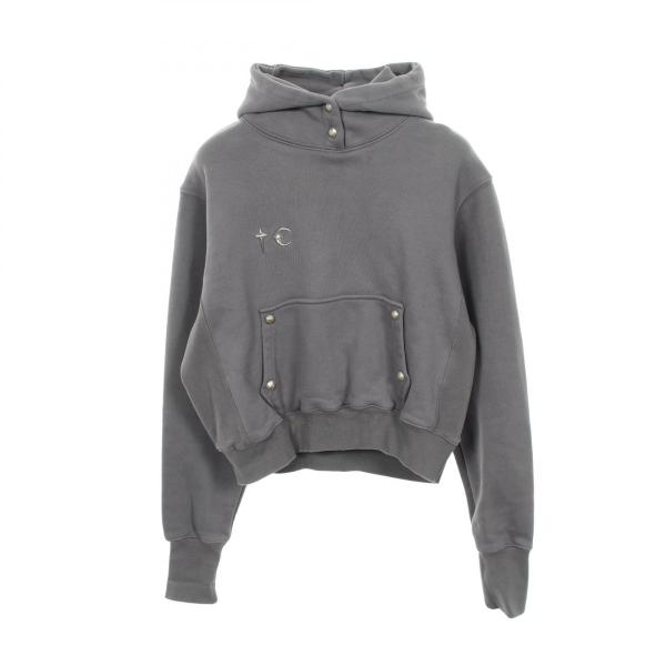 サグクラブ　Armer Hoodie サイズ2 値下げ可 サグクラブ THUG CLUB Armor Hoodie スタッズ付き パーカー 衣料品