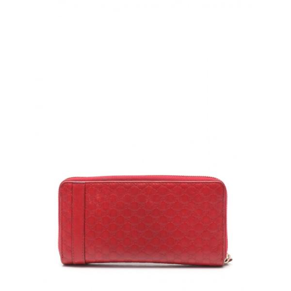 レディースレザーマイクログッチシマグッチレザー309758 ラウンドファスナー長財布中古 384334 Recloヤフーショップ花柄309758 その他財布gucci 赤