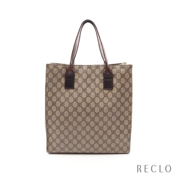 グッチ GUCCI GGスプリーム ハンドバッグ トートバッグ PVC レザー グッチ GUCCI GGスプリーム ハンドバッグ トートバッグ PVC レザー