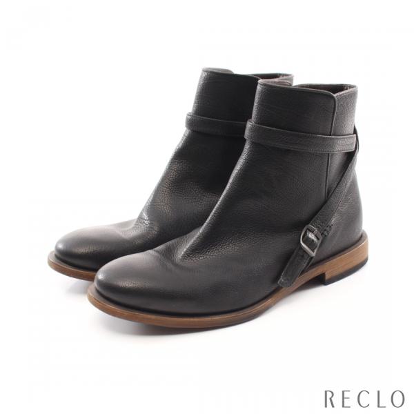 ボッテガ ヴェネタ BOTTEGA VENETA ジョッパー ブーツ レザー ブラック