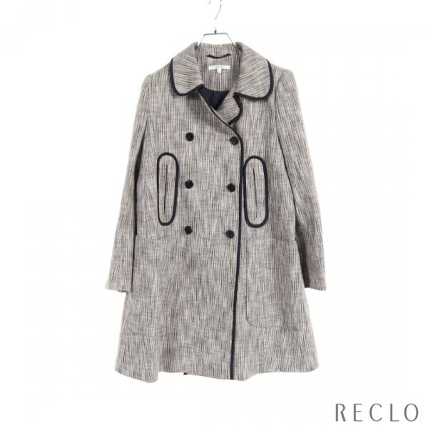 CARVEN ☆ ロングコート グレー CARVEN カルヴェン ロングコート コットン グレーブラウン