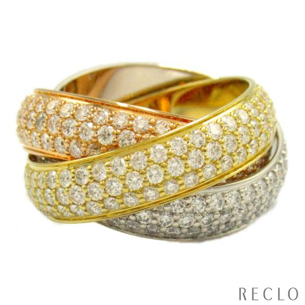 Cartier（カルティエ） トリニティリングLM リング 指輪 ダイヤモンド