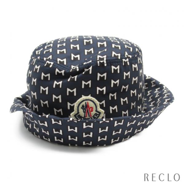 未使用品　モンクレール　MONCLER バケットハット　チェーン柄　ネイビー　M 2376125198.jpg?1725764774