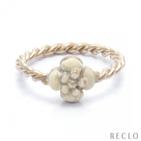 美品✨CHANEL シャネル ホワイトアクリル&ゴールドゴロリング 指輪 ココ クラッシュ コレクション リング ホワイトゴールド | CHANEL シャネル