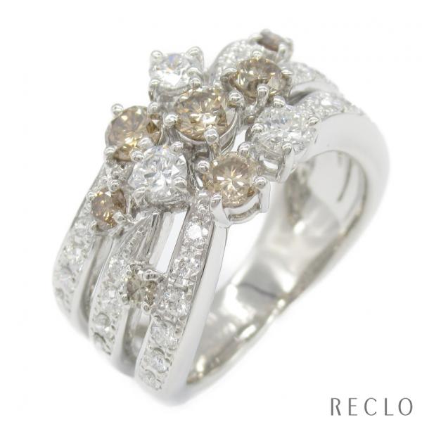 美品 POLA ポーラ ダイヤモンド プラチナリング PT900 約11号 reclo-as-shopping_926563