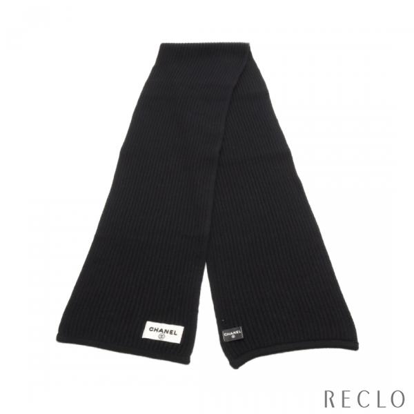未使用！CHANELロゴ &カメリア入り！シャネル　カシミヤ100%マフラー 未使用！CHANELロゴ &カメリア入り！シャネル カシミヤ100%マフラー 未
