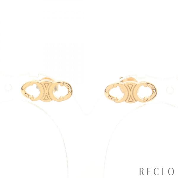 CELINE セリーヌ トリオンフ グルメット スタッズ ピアス GP