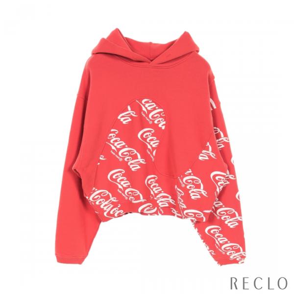 イーアールエル ERL COCA COLA SWIRL HOODIE KNIT プルオーバー