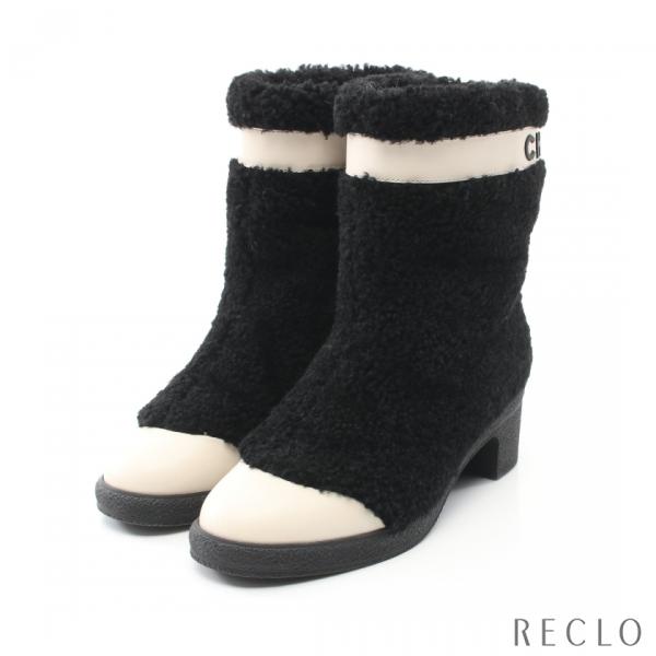 シャネル　ムートンブーツ　最終セール reclo-as-shopping_944405