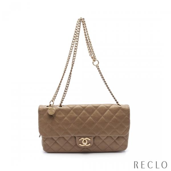 CHANEL シャネル マトラッセ チェーンショルダーバッグ レザー