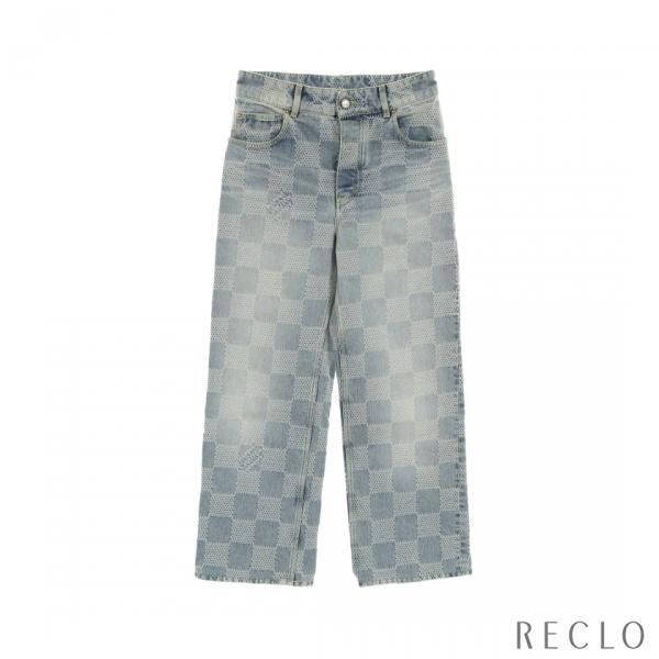 LOUIS VUITTON（ルイ・ヴィトン） ダミエ デニムスケートパンツ デニム