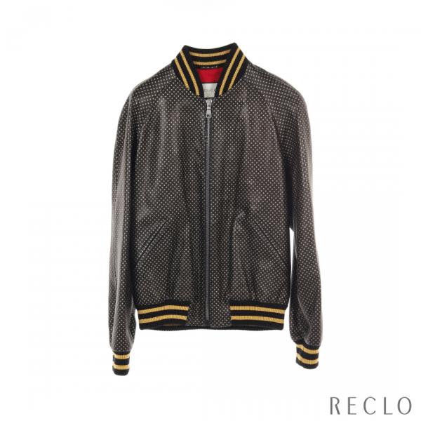 GUCCI グッチ レザージャケット GUCCI - グッチ GUCCI レザージャケットの通販 by KOMEHYO ONLINE