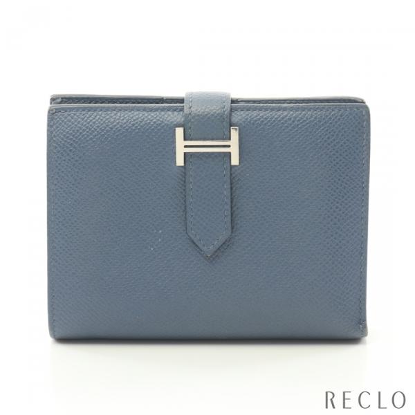 HERMES（エルメス） ベアンコンパクト シエル 二つ折り財布 ヴォー