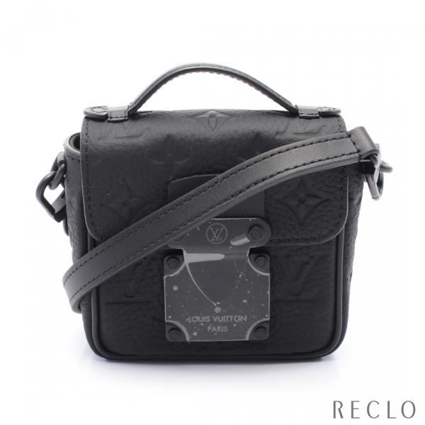 ルイ ヴィトン トリヨン モノグラム ピコ Sロック ミニハンドバッグ ショルダーバッグ 2WAY M83148 ブラック LOUIS VUITTON 【中古】 LOUIS VUITTON（ルイ・ヴィトン） ピコ Sロック トリヨンモノグラム