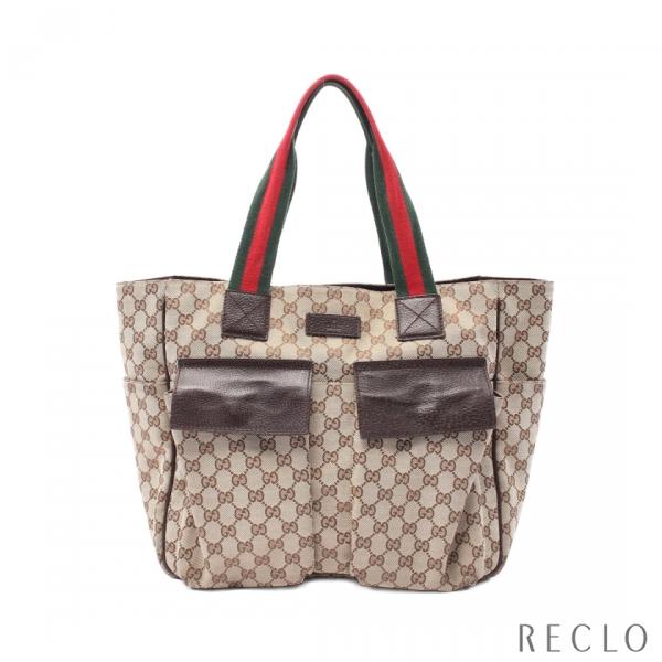 GUCCI（グッチ） シェリーライン GGキャンバス ハンドバッグ トート