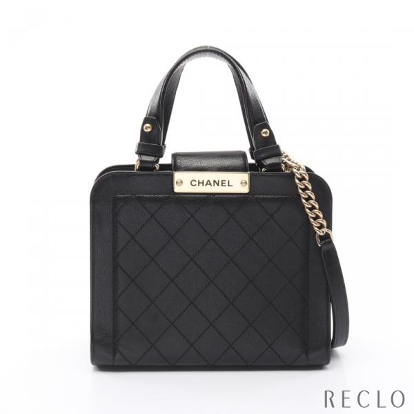 CHANEL シャネル クリックラベル レザー 2WAYハンドバッグ 23番台 CHANEL シャネル クリックラベル レザー 2WAYハンドバッグ 23番台