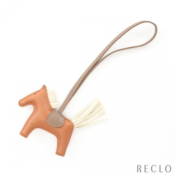 HERMES エルメス ロデオPM ゴールド クレ エトゥープ バッグチャーム  