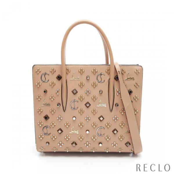 クリスチャンルブタン パロマ ミディアム Paloma medium ベージュ カーフレザー - Bags - Women