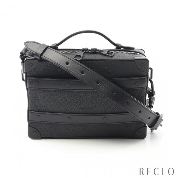 ルイ・ヴィトン LOUIS VUITTON ハンドル ソフトトランク モノグラムトリヨン ショルダーバッグ バッグ レザー メンズ ブラック系 M59163 【中古】 LOUIS VUITTON（ルイ・ヴィトン） ハンドル ソフトトランク モノグラム