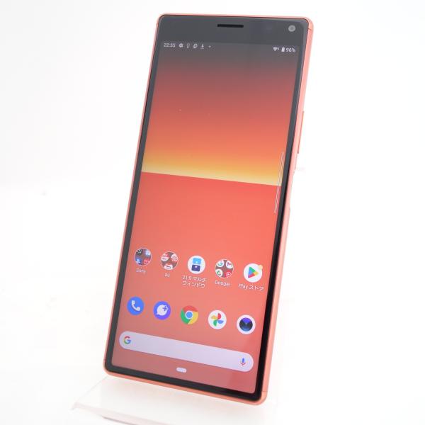 Xperia 8 オレンジ SOV42（SIMロック解除済み） Xperia 【SIMフリー】Xperia 8 SOV42 オレンジ au版SIMロック解除品