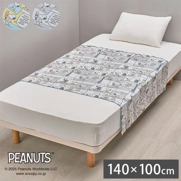 スヌーピー クールケット ハーフサイズ 約140×100cm 西川 ひんやり 冷