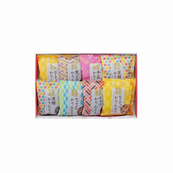 [Release date: September 26, 2024]サクサクッとした食感に仕上げたハチミツ入り黒糖かりんとう、ピーナッツの香ばしさと甘みが調和したピーナッツかりんとう、牛乳を生地に練り込んだ牛乳かりんとう、香ばしい黒ごまで仕...