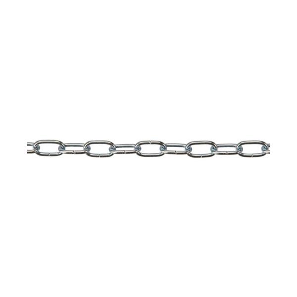 TRUSCO ユニクロチェーン 溶接無タイプ1.2パイ×1M TRUSCO TIL2121M 金物 建築資材 建築金物 チェーン 代引不可