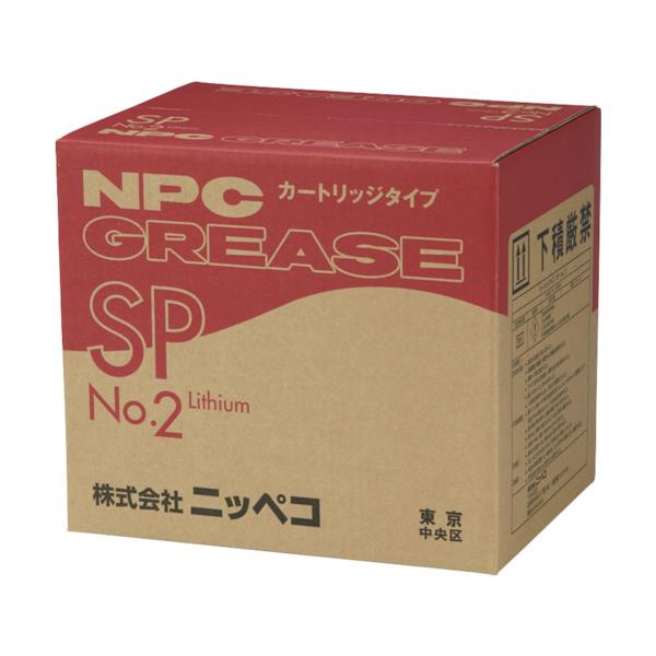 NIPPECO リチウム万能グリース カートリッジタイプSP ちょう度No.2 420ML CARTSP420ML2 化学製品 化学製品 グリス ペースト 代引不可