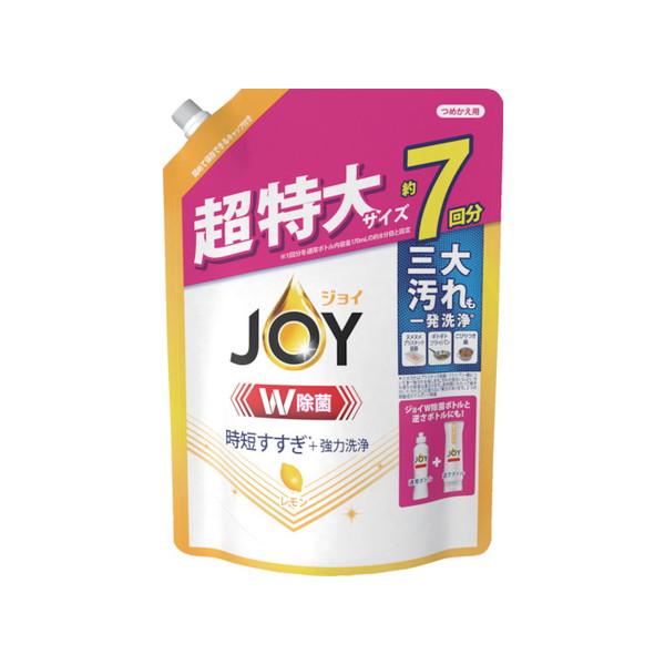 P&Gジャパン P G ジョイ W除菌 食器用洗剤 レモン 詰メ替エ 超特大 910ml P Gジャパン同 清掃 労働衛生用品 食器 厨房機器洗剤