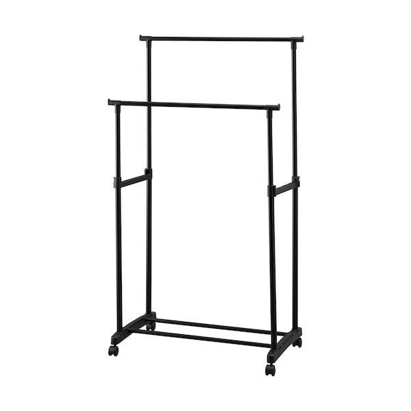 [Release date: May 22, 2025]特長●ブラック塗装仕上げでインテリアに馴染みやすいパイプハンガーです。●安定感抜群で、たくさん掛けられます。●ハンガーパイプの高さは約87.5〜150cmの間で、無段階調整可能です。●...