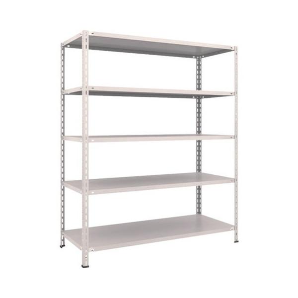 TRUSCO �g���X�R �y�ʒI ���I�{���g���X�^1500X600X1800 5�i �l�I�O���[ L65W15 �g���i �g���ݒu�s�� ����s��