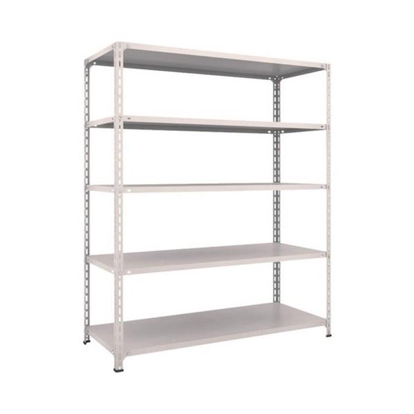 TRUSCO �g���X�R �y�ʒI�J���^ W1500XD600XH1800 5�i �l�I�O���[ 65W15 �g���i �g���ݒu�s�� ����s��
