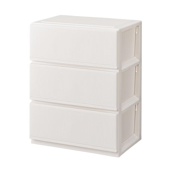 [Release date: May 28, 2025]特長●引出しがピタッと閉じるセルフクローズ機構を搭載しています。●組立ても工具不要で簡単です。●天板には丈夫なアルミ補強板を前後で2本付け、耐久性を強化しています。仕様●色：ホワイト●...