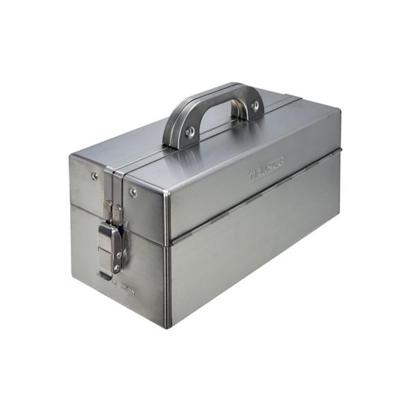 2400粒❣️一箱❣️ 2箱まで対応可能　銀粒 TRUSCO ステンレス両開きツールボックス 二段式 370x185x215mm SU3D370