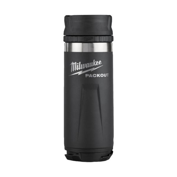 milwaukee PACKOUT 真空マグフタ付きボトル ブラック S・530mL