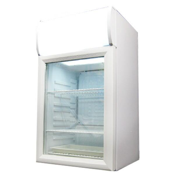 業務用冷蔵庫 ホワイト ブラック 冷蔵庫 1ドア 40L 小型 ミニ 一人暮らし 業務用 ディスプレイクーラー 白 黒 透明 ディスプレイ 代引不可