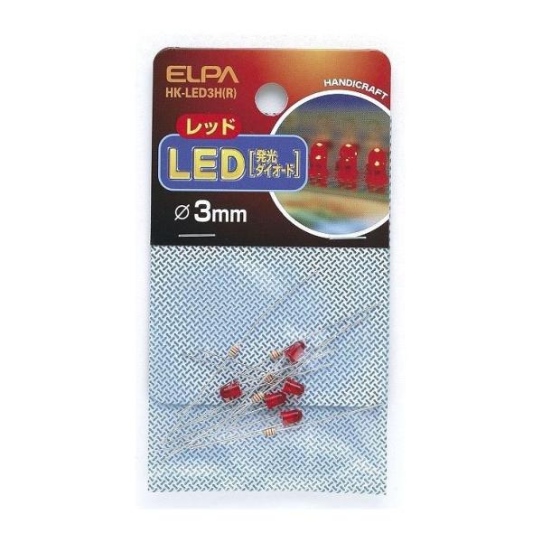 �����d�� ELPA LED 3MM �� HK-LED3H(R)