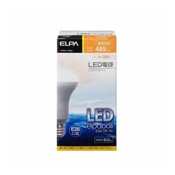 LED�d�����t�` 485Lm LDR6L-H-G601 �G���p ELPA �����d��