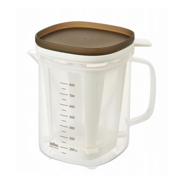 [Release date: June 7, 2023]商品名レンジで美味しいおだしサイズサイズ(約)：W15.8×D12×H15cm容量(約)：1L耐熱温度：140℃耐冷温度：-20℃材質フタ・こし網枠・容器：ポリプロピレンメッシュ：ポリ...