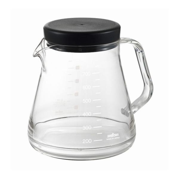 産業 トライタン樹脂製 割れにくい コーヒーサーバー ストロン750 日本製 割れない 丈夫 珈琲 ポット 軽量 クリア ガラスのように透明 電子レンジ可 代引不可