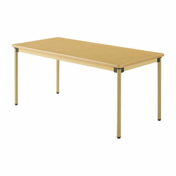 [Release date: August 29, 2018]天板:低圧メラミン化粧版(両面)+ソフトエッジ(PVC)　脚:スチール脚(粉体塗装)　W1600D750H700