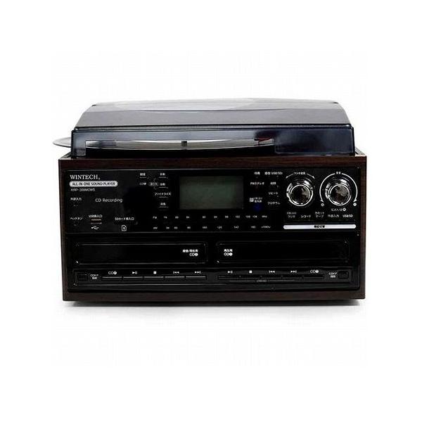 WINTECH スピーカー マルチオーディオプレーヤー KRP-309M Amazon.co.jp: WINTECH スピーカー搭載ダブルCD(CD書き込み対応