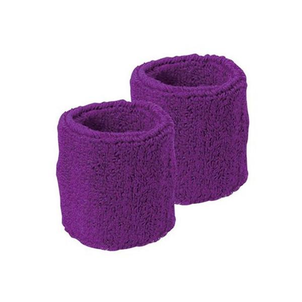 ARTEC ふんわりタオル地リストバンド 紫 ATC18763 キッズ 子供用品 代