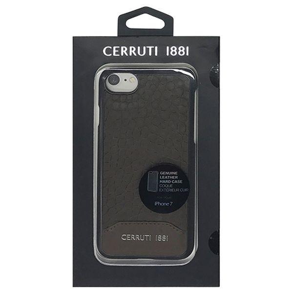 CERRUTI Crocodile Print Leather - Hard Case - Brown CEHCP7MCBR ����s�� ���[����