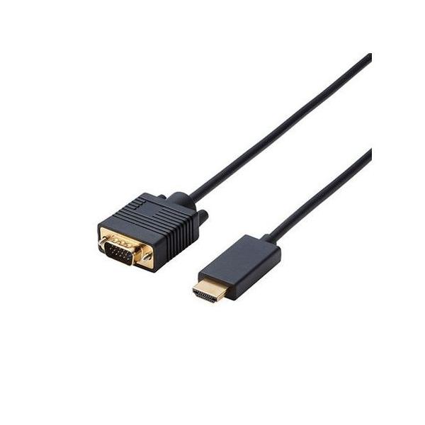 GR ϊP[u HDMI-VGA 1.0m ubN CAC-HDMIVGA10BK PC p\R er vWFN^[ ڑ s