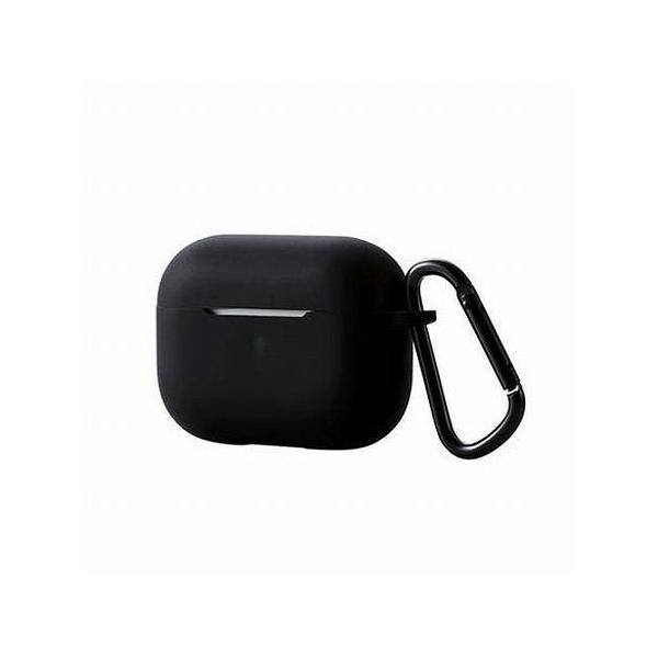�G���R�� AirPods Pro�Ή��A�N�Z�T�� �V���R���P�[�X �R�l�N�^�L���b�v �J���r�i�t �u���b�N AVA-AP2SCBK ����s��