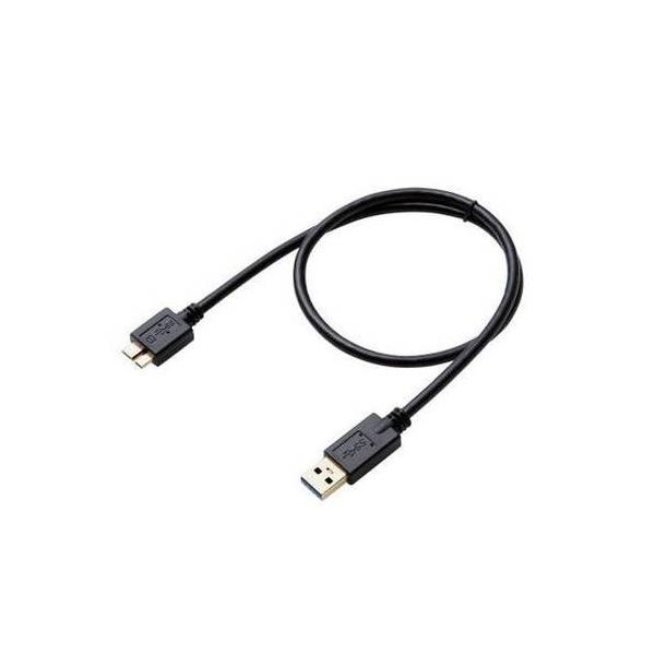 elecom GR USB3.0P[u/A-microB^Cv/AVp/0.5m/ubN DH-AMB3N05BK s