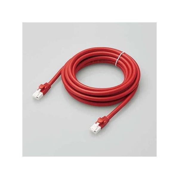 elecom GR LANP[u/CAT6AΉ/EU RoHSwߏ/ܐ܂h~/ȈՃpbP[Wdl/3m//bh LD-GPAT/RD3/RS s